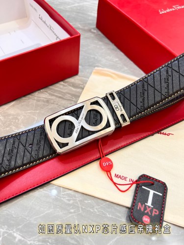Streetwear Belt Ferragamo 320058 size:3.5cm