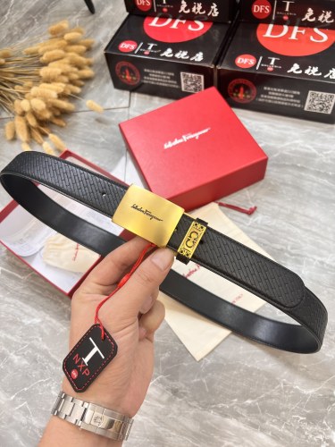 Streetwear Belt Ferragamo 319912 size:3.5cm