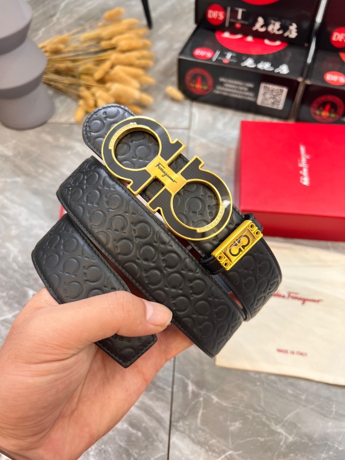 Streetwear Belt Ferragamo 320184size:3.5cm
