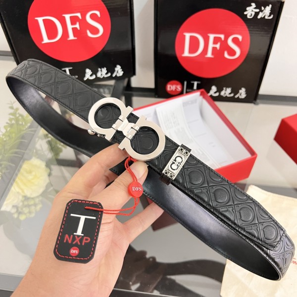 Streetwear Belt Ferragamo 320193 size:3.5cm