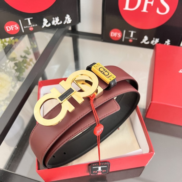 Streetwear Belt Ferragamo 320139 size:3.5cm