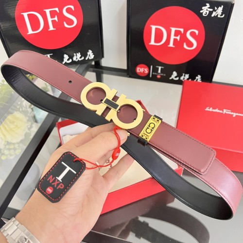 Streetwear Belt Ferragamo 320139 size:3.5cm