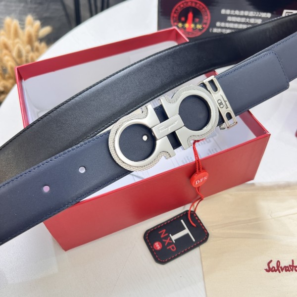 Streetwear Belt Ferragamo 320260 size:3.5cm