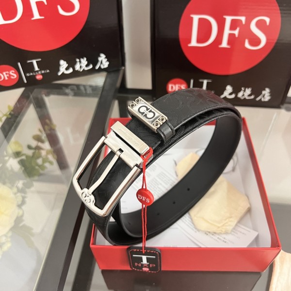 Streetwear Belt Ferragamo 320219 size:3.5cm