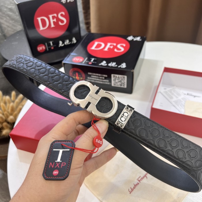 Streetwear Belt Ferragamo 320276 size:3.5cm