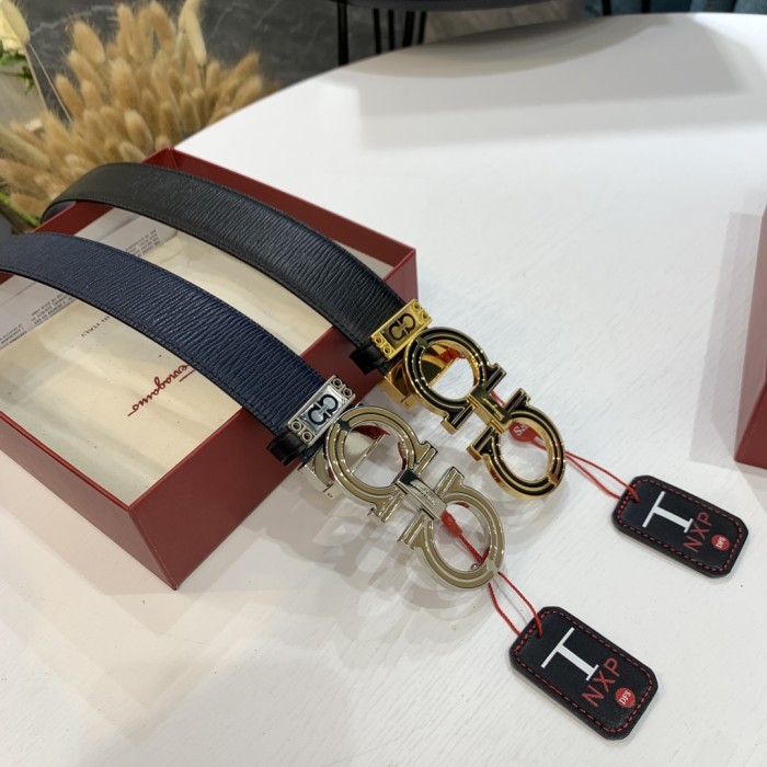 Streetwear Belt Ferragamo 320050 size:3.5cm