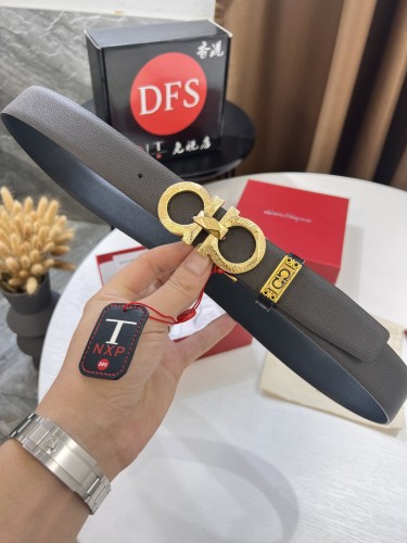 Streetwear Belt Ferragamo 320154 size:3.5cm