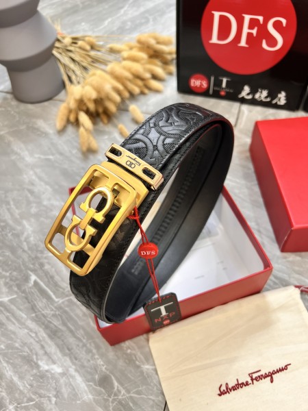 Streetwear Belt Ferragamo 319875 size:3.5cm