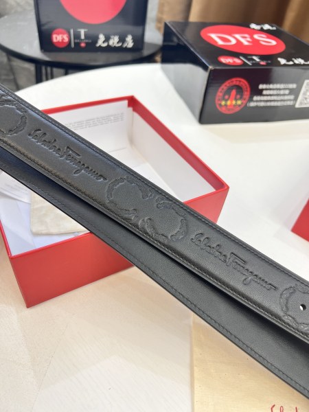 Streetwear Belt Ferragamo 320357 size:3.5cm