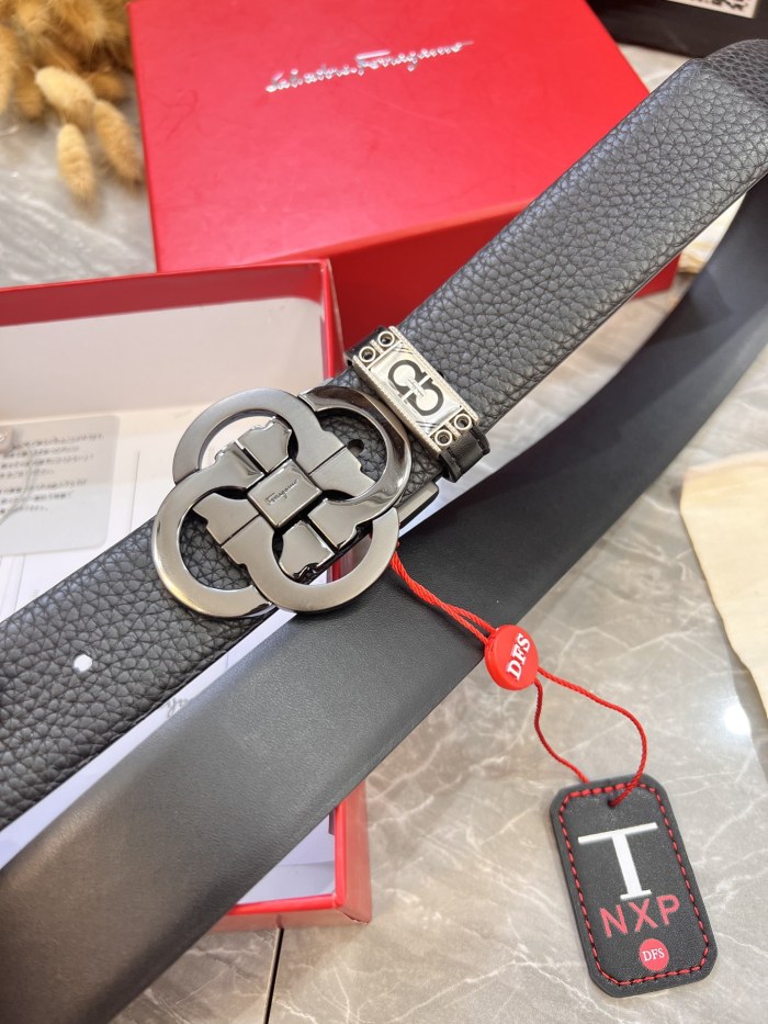 Streetwear Belt Ferragamo 319904 size:3.5cm
