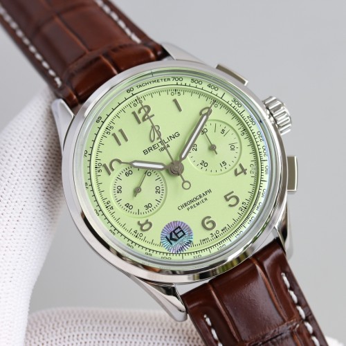 BREITLING Pure Elegance Collection Manual Mechanical Movement 100m Waterproof Men's Watches Watch 40mm
