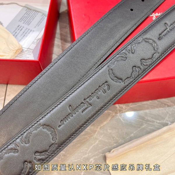 Streetwear Belt Ferragamo 320064 size:3.5cm