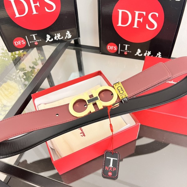 Streetwear Belt Ferragamo 320139 size:3.5cm