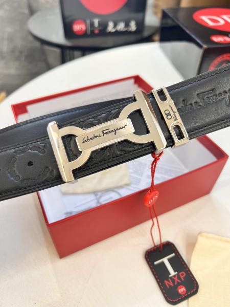 Streetwear Belt Ferragamo 320357 size:3.5cm