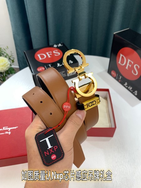 Streetwear Belt Ferragamo 320096 size:3.5cm