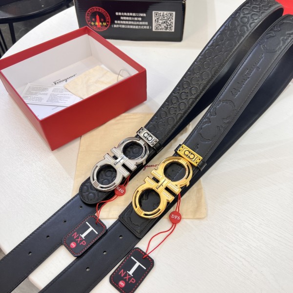 Streetwear Belt Ferragamo 320281 size:3.5cm