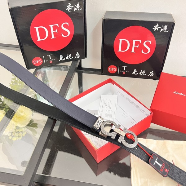 Streetwear Belt Ferragamo 320159 size:3.5cm