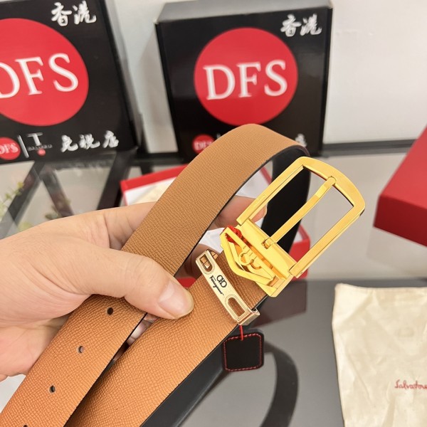 Streetwear Belt Ferragamo 320210 size:3.5cm