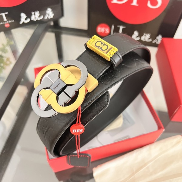 Streetwear Belt Ferragamo 320128 size:3.5cm