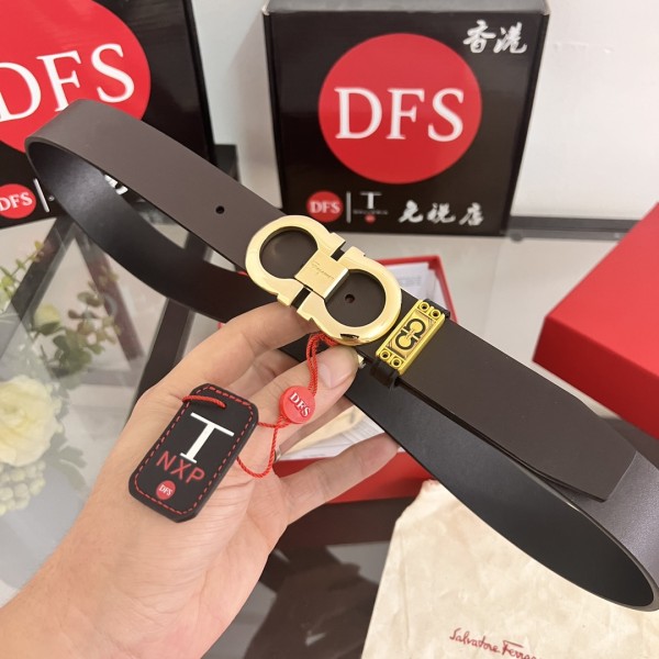 Streetwear Belt Ferragamo 320271 size:3.5cm