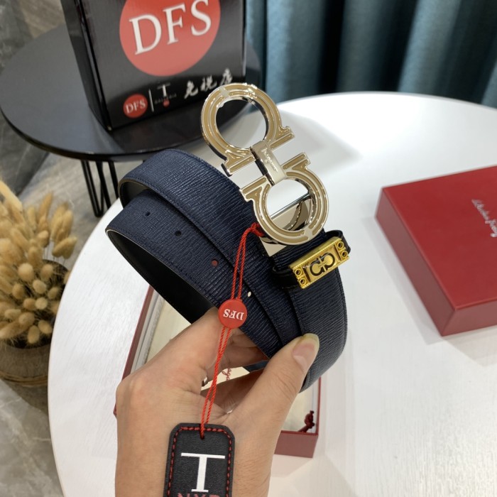 Streetwear Belt Ferragamo 320049 size:3.5cm