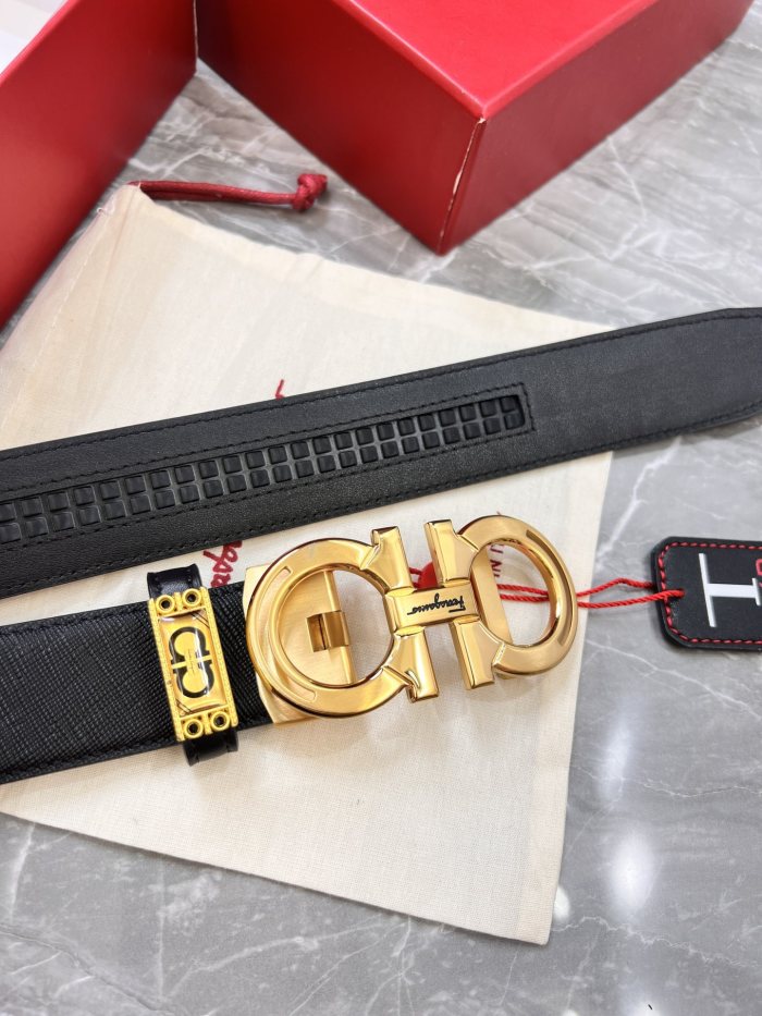 Streetwear Belt Ferragamo 319887 size:3.5cm