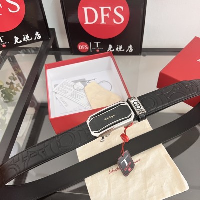 Streetwear Belt Ferragamo 320229 size:3.5cm
