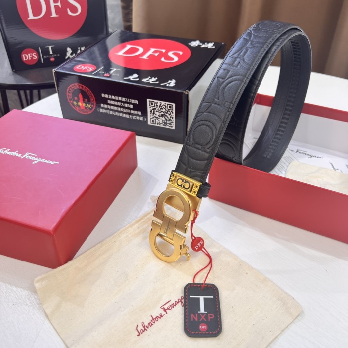 Streetwear Belt Ferragamo 320275  size:3.5cm