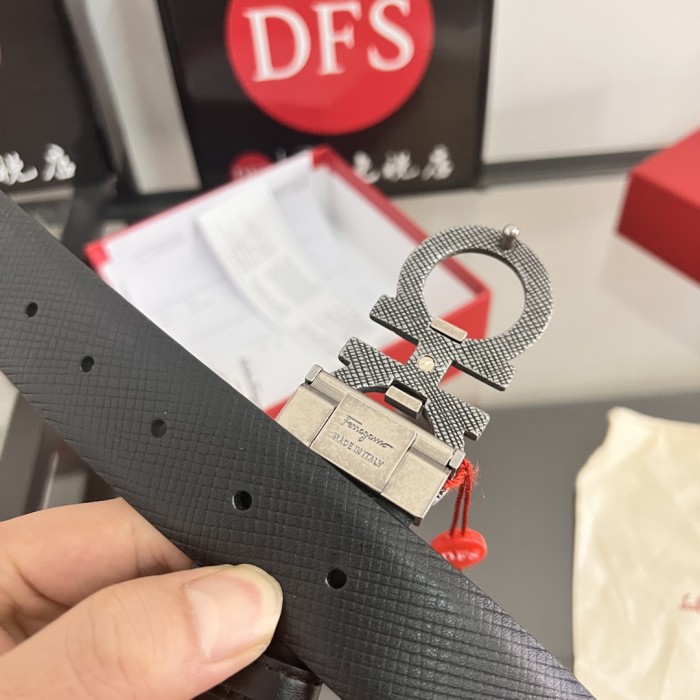 Streetwear Belt Ferragamo 320199 size:3.5cm