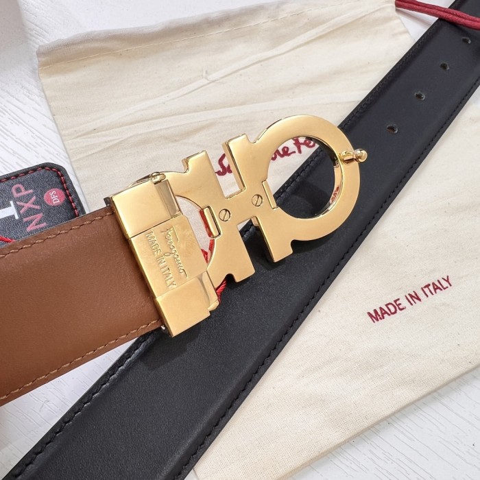 Streetwear Belt Ferragamo 320261 size:3.5cm