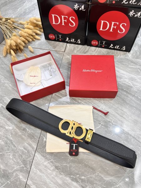 Streetwear Belt Ferragamo 320013 size:3.5cm