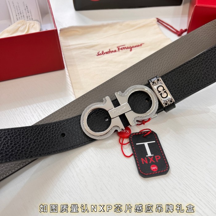 Streetwear Belt Ferragamo 320233 size:3.5cm