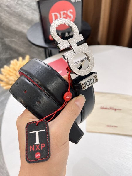 Streetwear Belt Ferragamo 320045 size:3.5cm