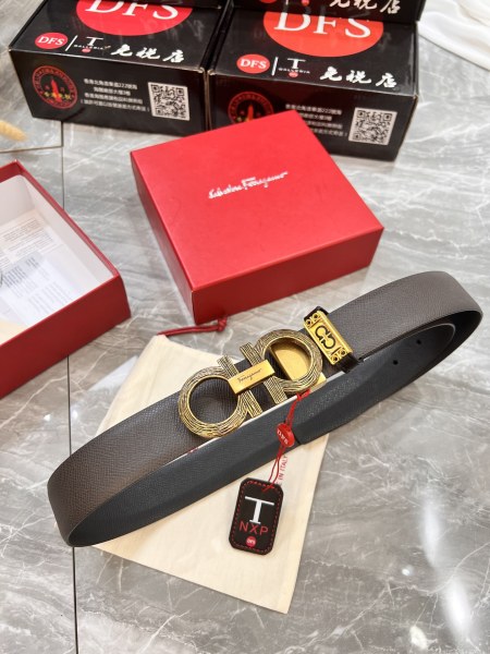 Streetwear Belt Ferragamo 319918 size:3.5cm