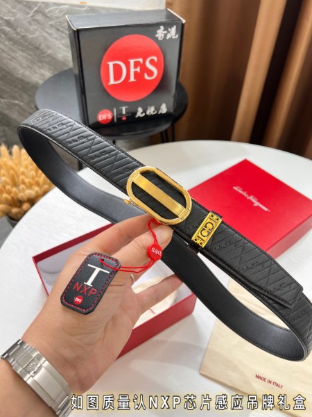 Streetwear Belt Ferragamo 320290 size:3.5cm