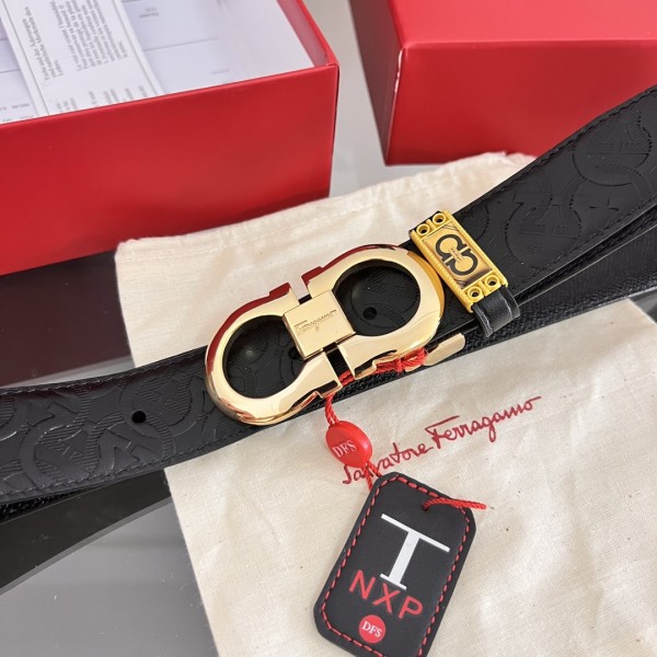 Streetwear Belt Ferragamo 320169 size:3.5cm