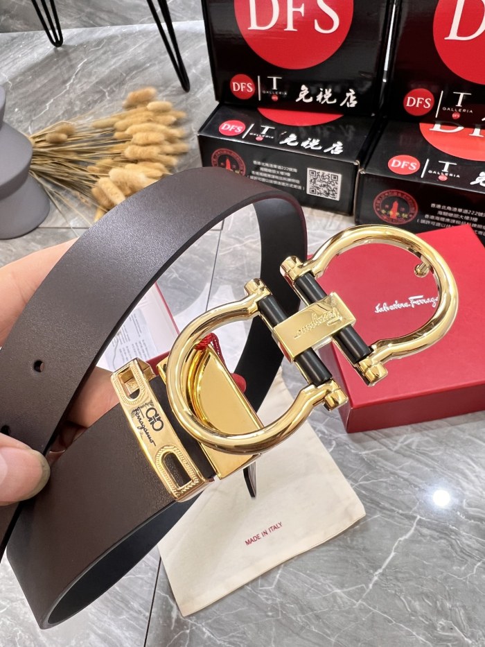 Streetwear Belt Ferragamo 319947  size:3.5cm