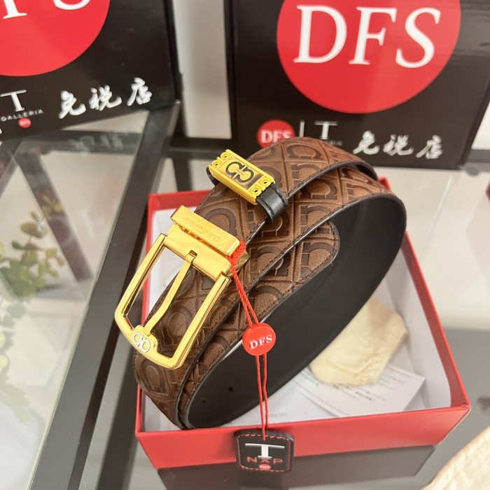 Streetwear Belt Ferragamo 320220 size:3.5cm