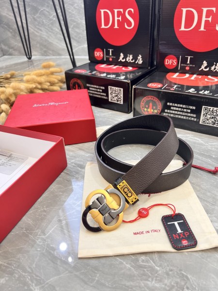 Streetwear Belt Ferragamo 319903 size:3.5cm