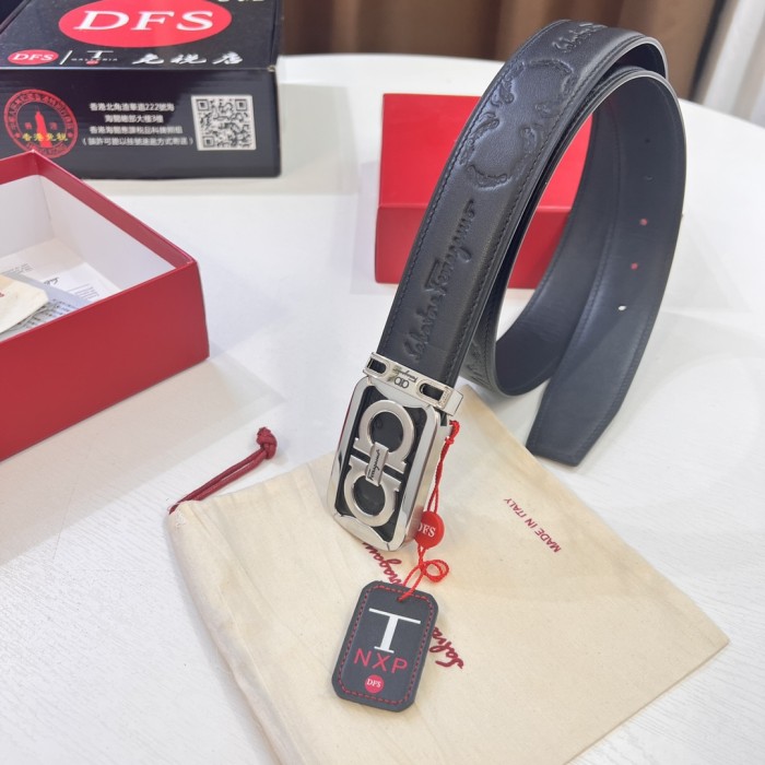 Streetwear Belt Ferragamo 320330 size:3.5cm