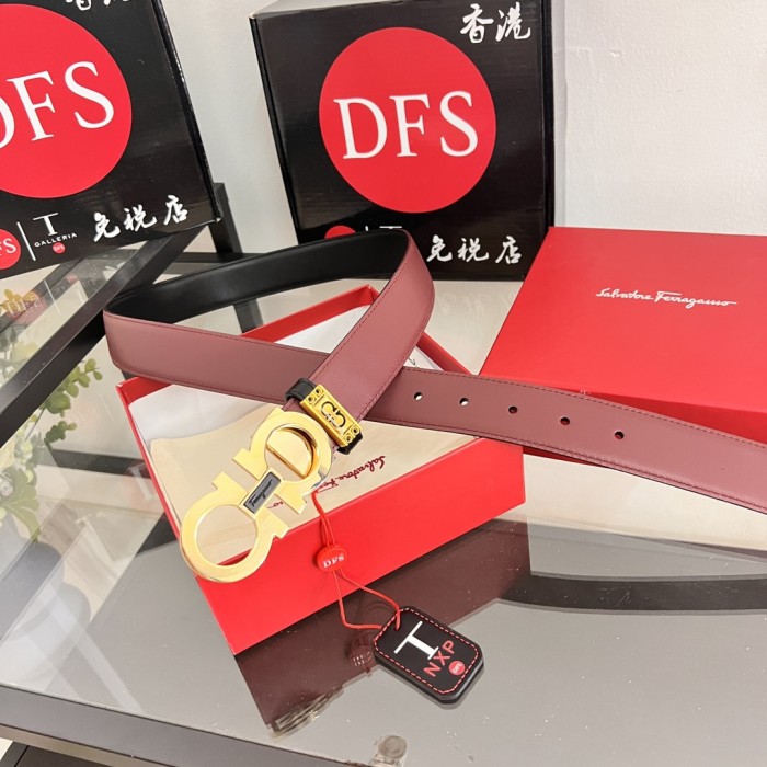 Streetwear Belt Ferragamo 320139 size:3.5cm