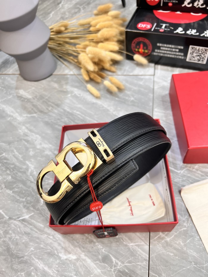 Streetwear Belt Ferragamo 319929 size:3.5cm
