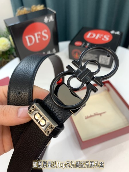 Streetwear Belt Ferragamo 319473 size:3.5cm