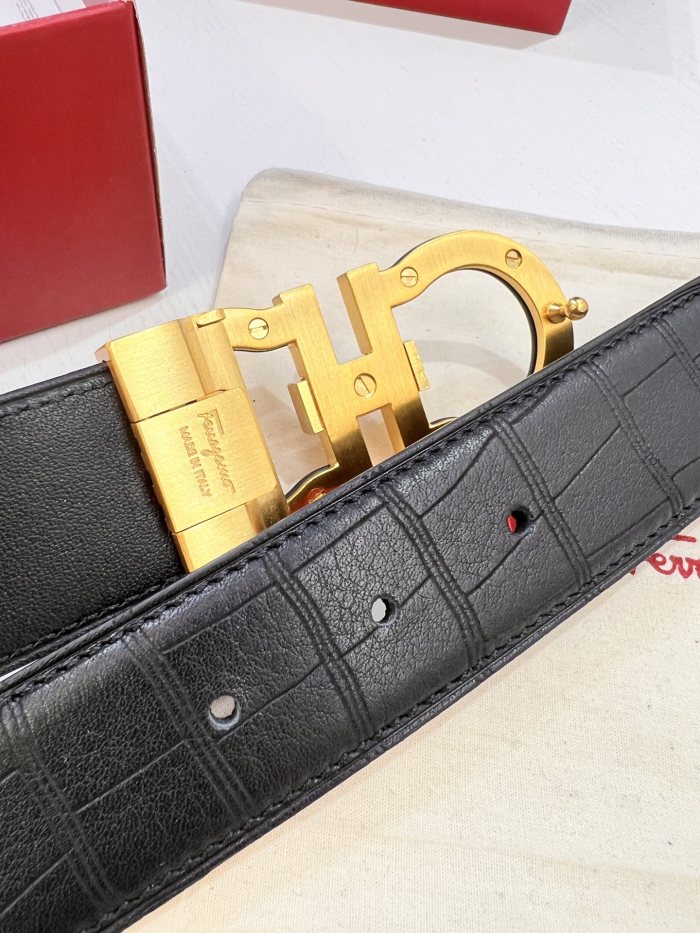 Streetwear Belt Ferragamo 319588 size:3.5cm