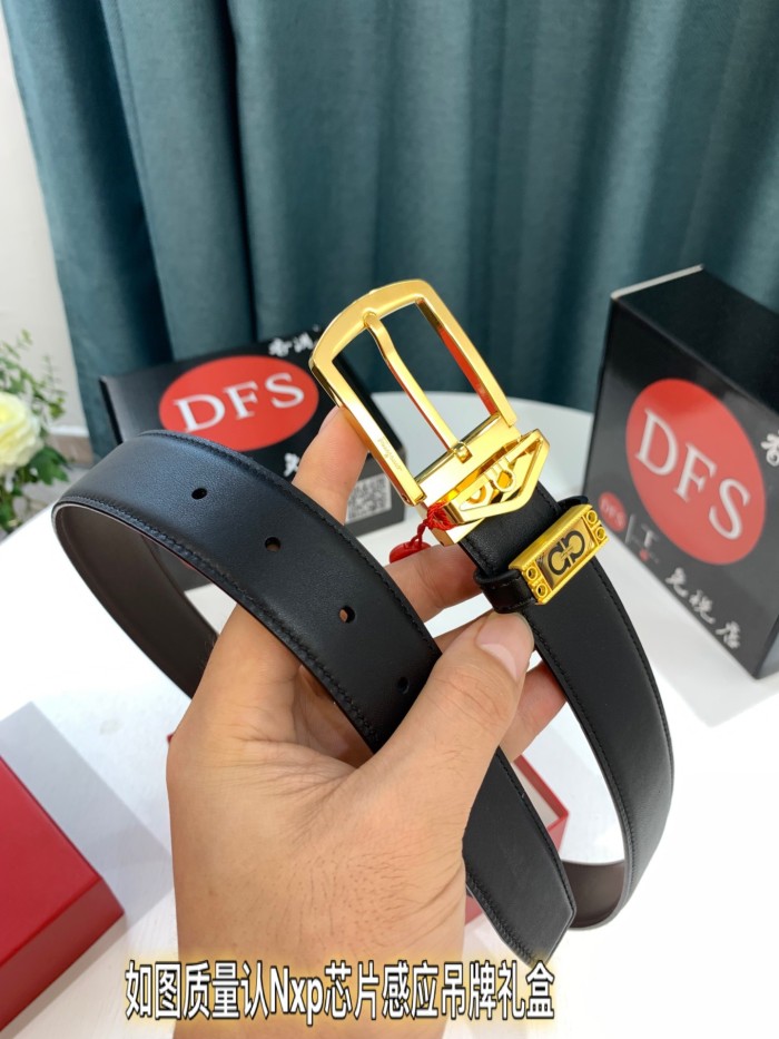 Streetwear Belt Ferragamo 319478 size:3.5cm