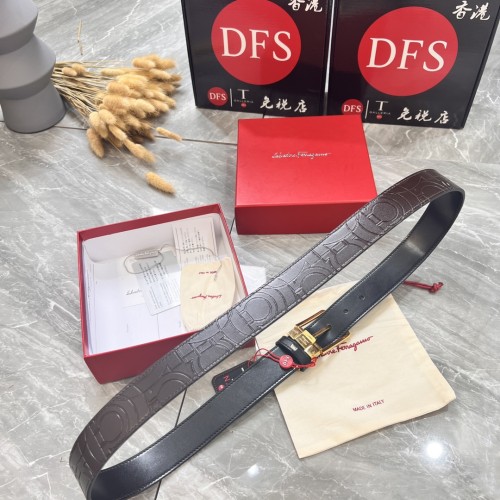 Streetwear Belt Ferragamo 319832 size:3.5cm