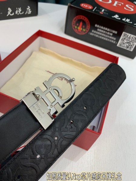 Streetwear Belt Ferragamo 319483 size:3.5cm