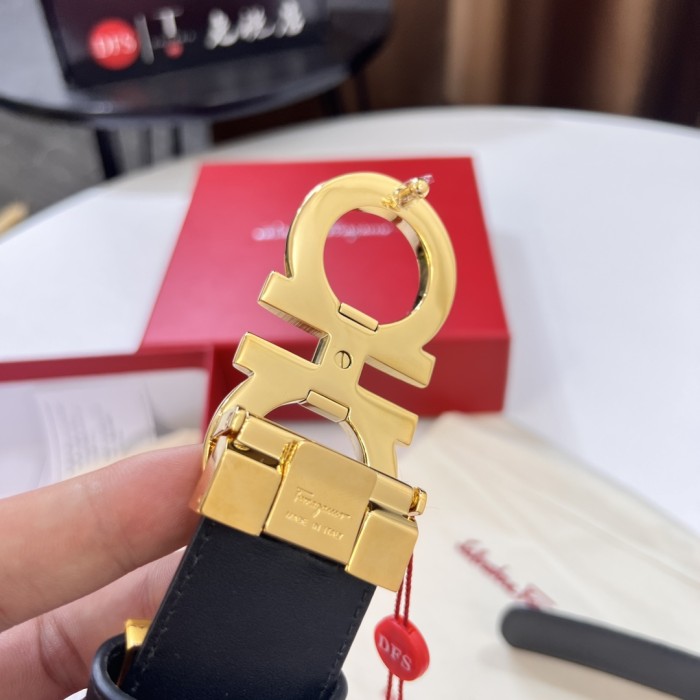 Streetwear Belt Ferragamo 319662 size:3.5cm