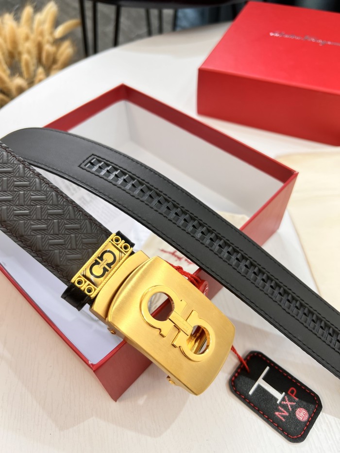 Streetwear Belt Ferragamo 319675 size:3.5cm