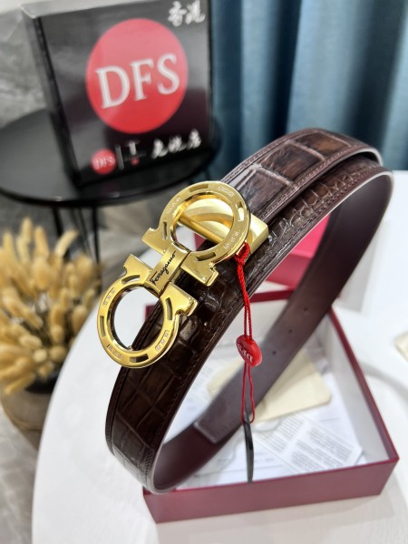 Streetwear Belt Ferragamo 319547 size:3.5cm